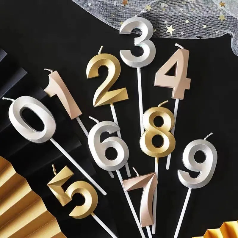 1pc Age Number Candle, Birthday Cake Candle, Creative Party Event Celebration Anniversary Cake Decoration