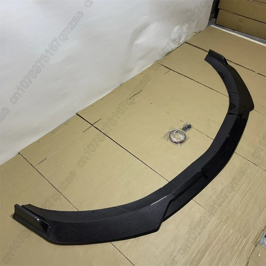 For Mercedes Benz CLA Class C117 W117 CLA200 220 250 A45 AMG 2016-2019 Car Front Bumper Splitter Lip Spoiler Diffuser Body kit