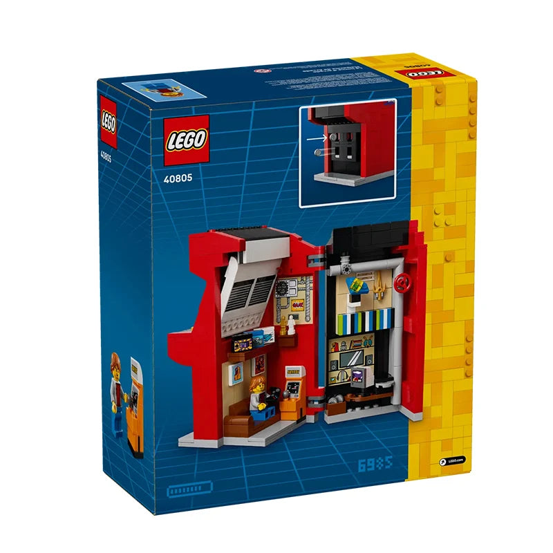 LEGO retro mini arcade game console toy building block model building block Gift
