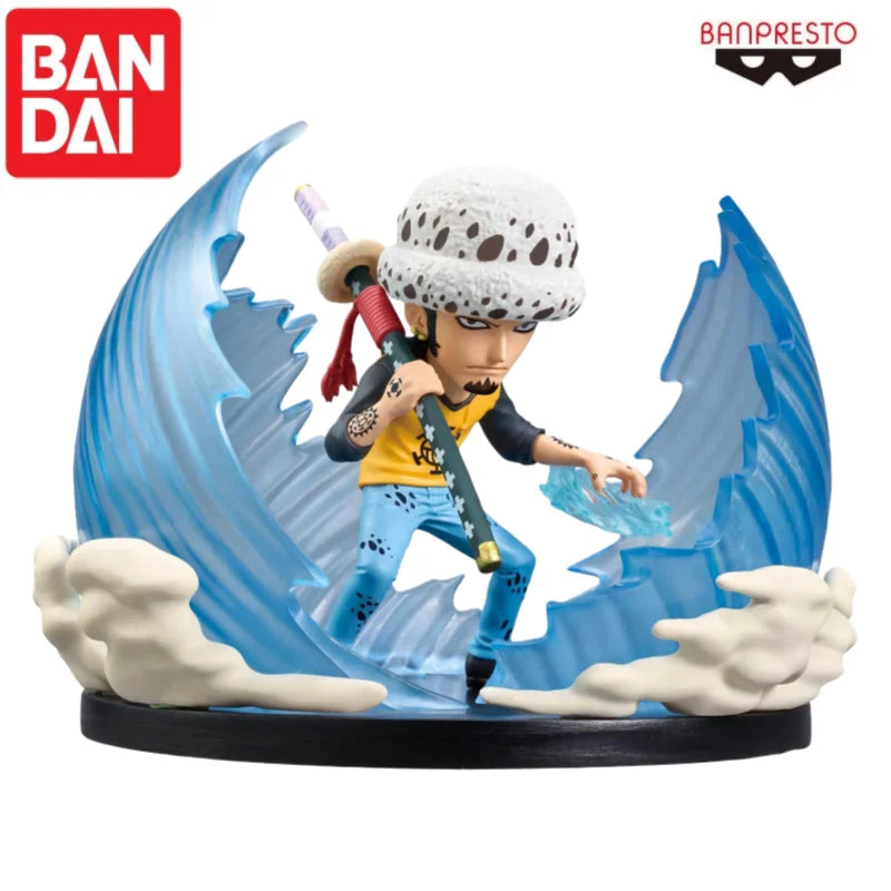 Special OfferIn Stock 100% Original Bandai Banpresto Wcf One Piece Eustass Kid Trafalgar D. Water Law Action Figure Anime Mol Co