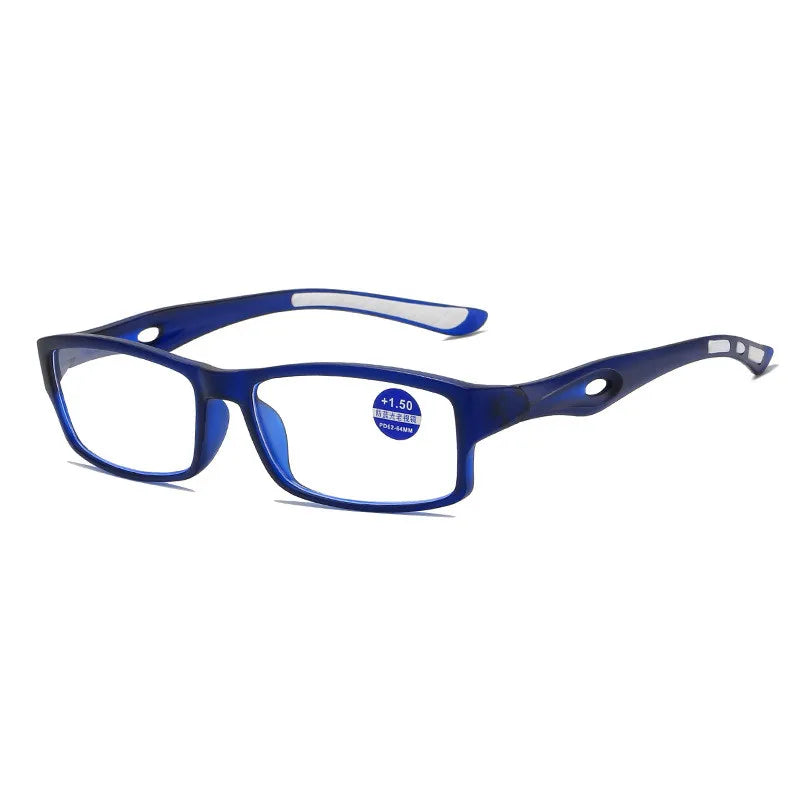 TR90 Sports Reading Glasses for Men Women Office Anti Blue Light Readers Eyewear Eye Protection Presbyopia Eyeglasses