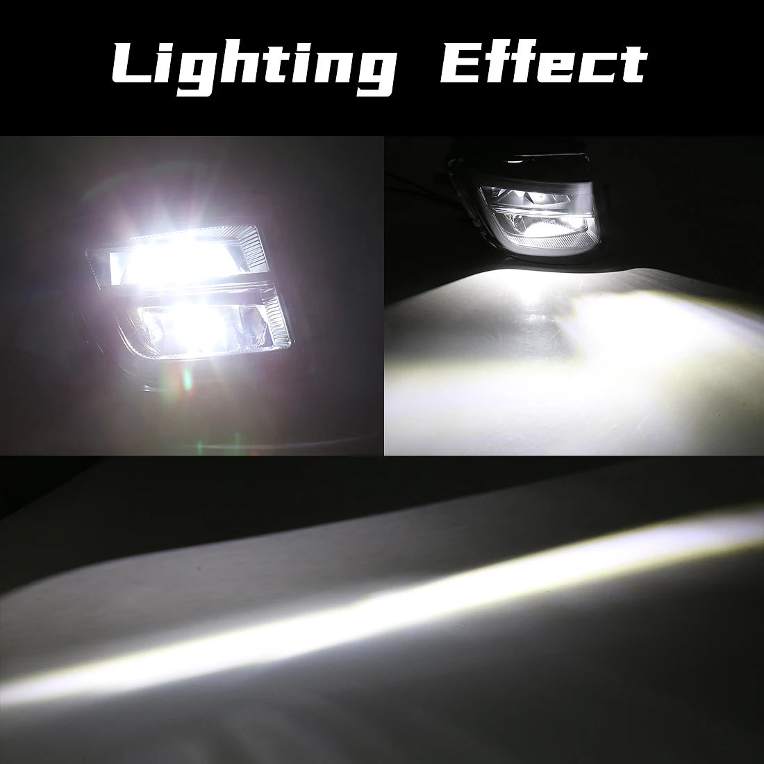OE: 63177311288 63177311287 For BMW 7 Series F01 F02 F03 730i 740i 750i 760i Car LED Fog Lamps Front Bumper Driving Lights 12V