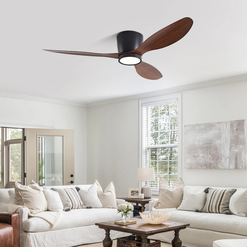 36/42/52" Inverter Ceiling Fan w/ Light, Silent, Ideal for Bedroom, Office Home