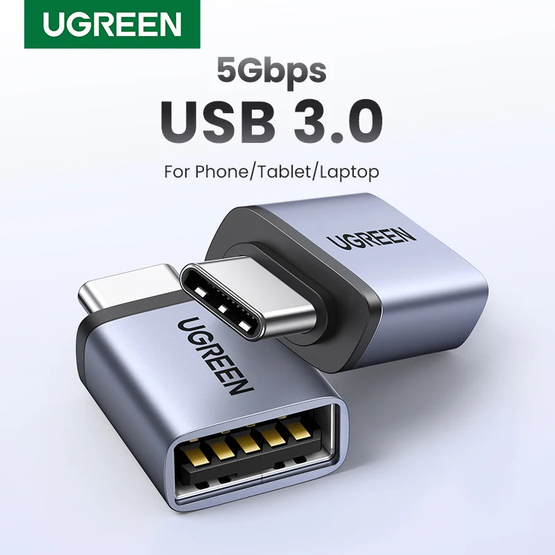 USB 3.0 OTG Adapter Type C to USB Converter Thunderbolt 3 Macbook Pro Samsung