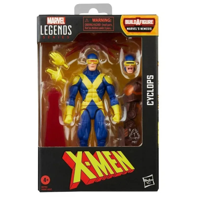 Original Hasbro Marvel Legends Series X-Men Cyclops Anime Figure Model Toys Collection