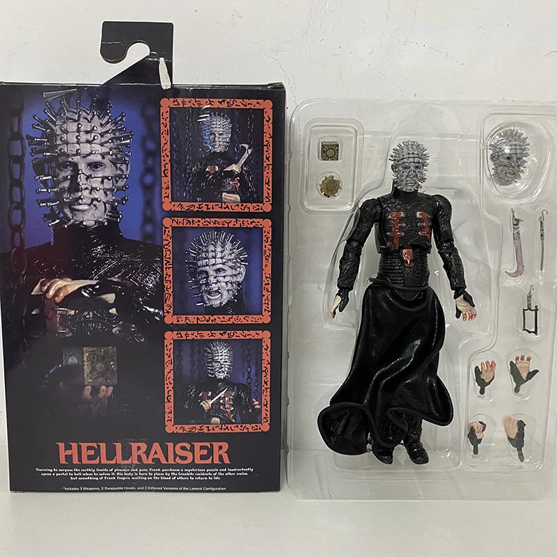 NECA Figure Hellraiser He'll Tear Your Soul Apart Ultimate Pinhead Action Figure
