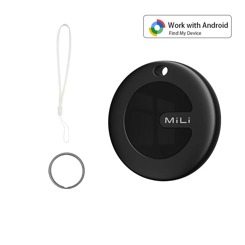 MiLi Tracker Device For google Find My Device, Bluetooth Tracker Android System