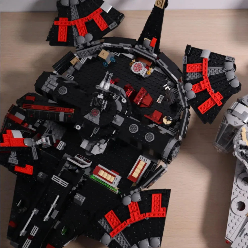 1579PCS The Dark Falcon Modular Creative Model Building Block DIY Architectures