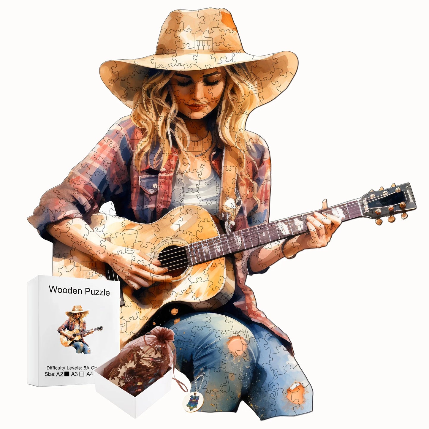Creativity And Challenge Wooden Puzzle Trendy Style Home Decor Christmas and Halloween Gift Toy for Teen and Kid