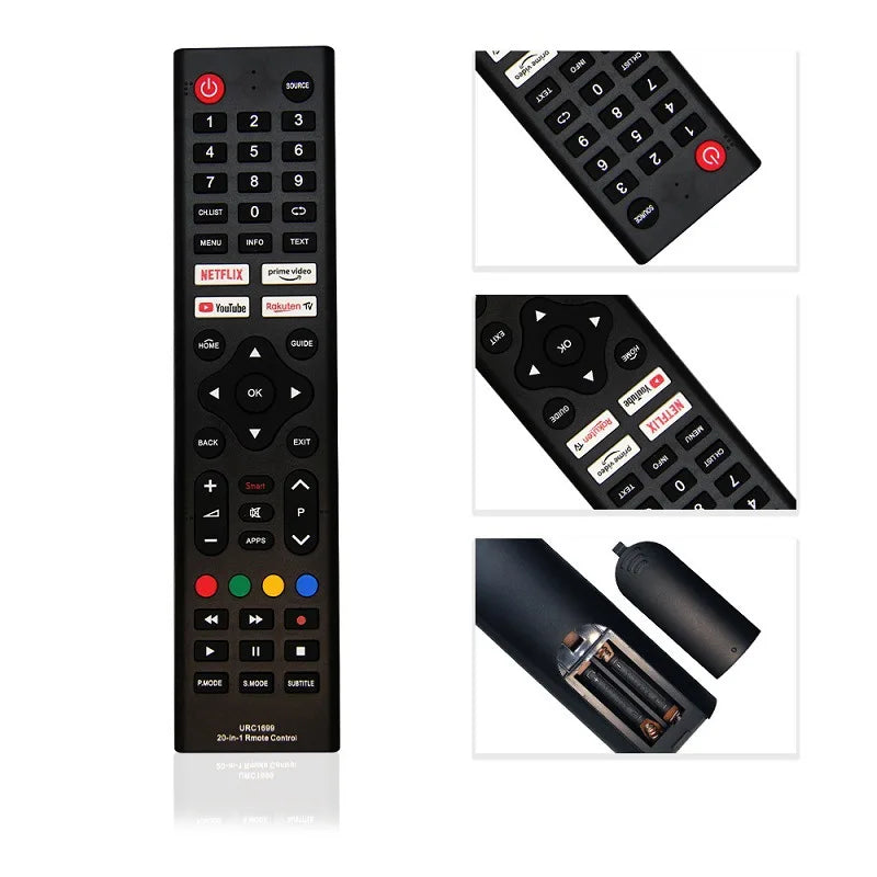 Multi-Functional Universal URC-1699 Remote Control For Samsung Sony Philips Sharp Panasonic Toshiba Hisense Skyworth Sanyo