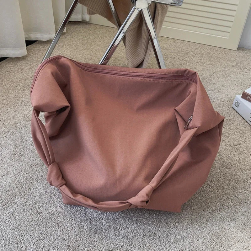 2026 New Canvas Totes Bags Women Casual Wild Ladies Handbags Solid Color Shoulder Women Bag Simple Female Messenger Bag Purses
