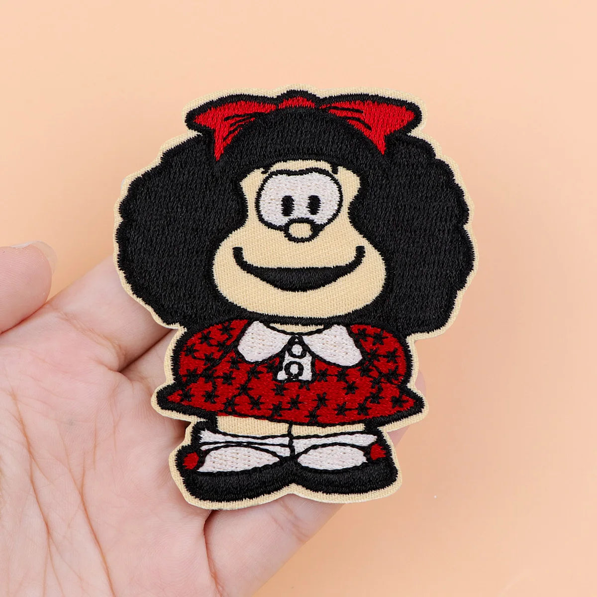Cartoon Girls Iron On Patch Clothes Patch For Clothing Cute Embroidered Patch Garment Apparel Accessories Sewing Stickers