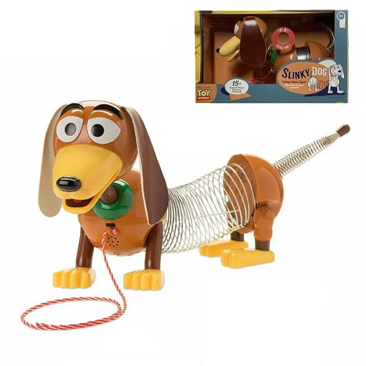 Original Disney Pixar Toy Story 4 Talking Stretch Slinky Dog Action Figures