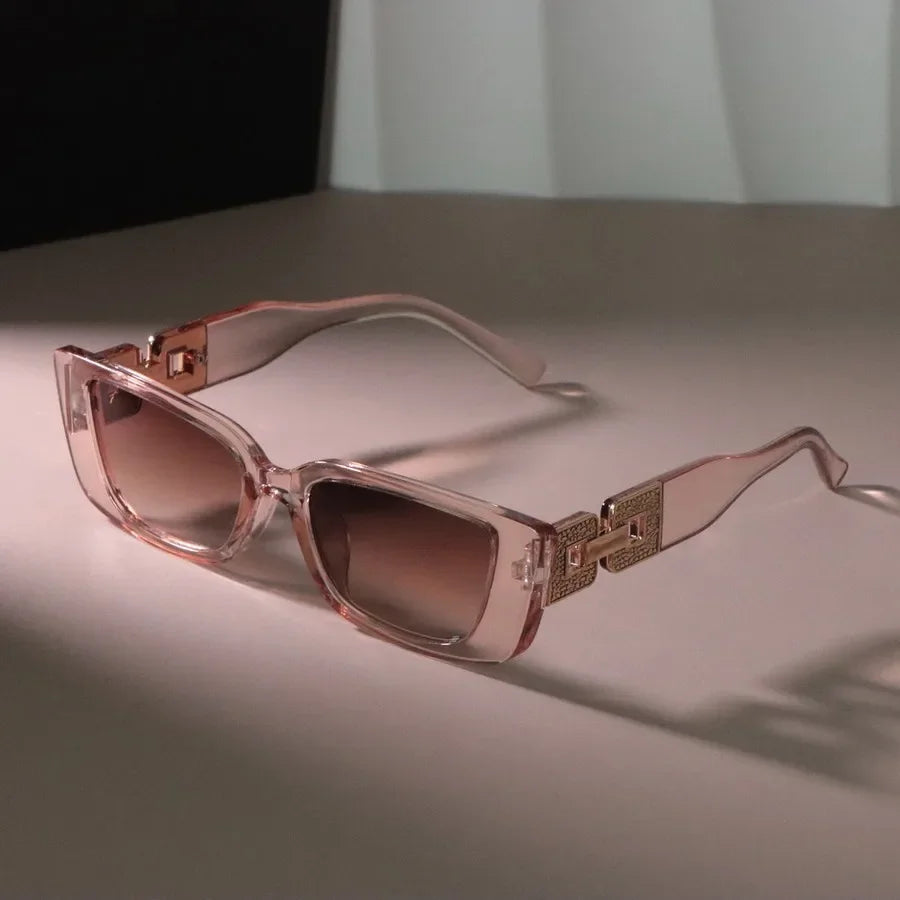 Square Designer Sunglasses Women Small Frame Mirror Female Fashion Sunglasses