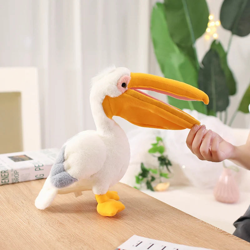 45cm Adorable Flamingo Plush Toy Soft Plush Stuffed Animal Flamingo Pillow Room Decoration Birthday Gift