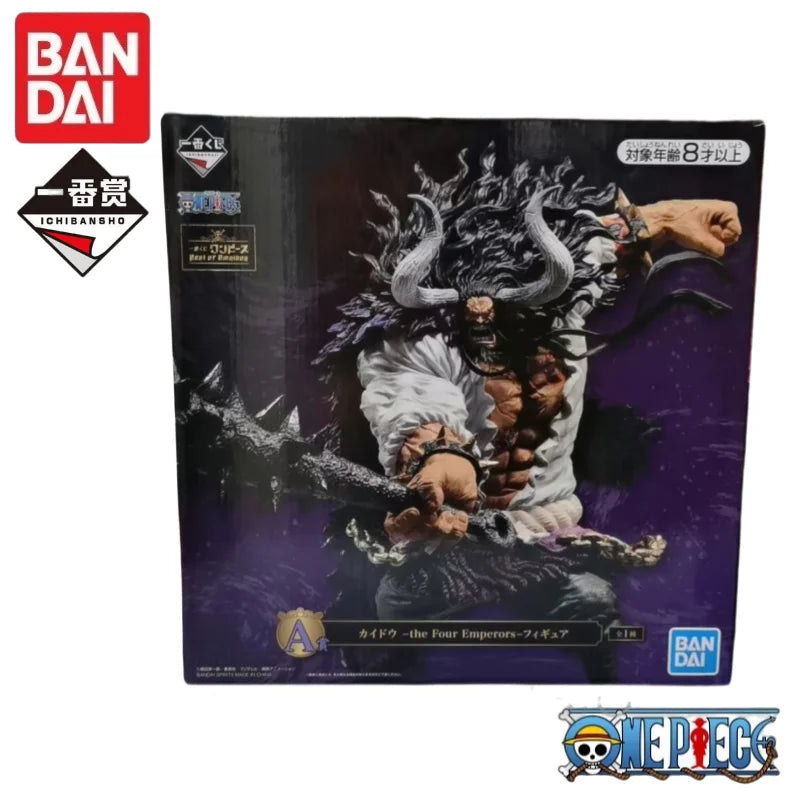 Special OfferIn Stock Original Bandai Ichiban Kuji Best of Omnibus Kaidou Charlotte Linlin Luffy Law Kid Anime Figures Toys for