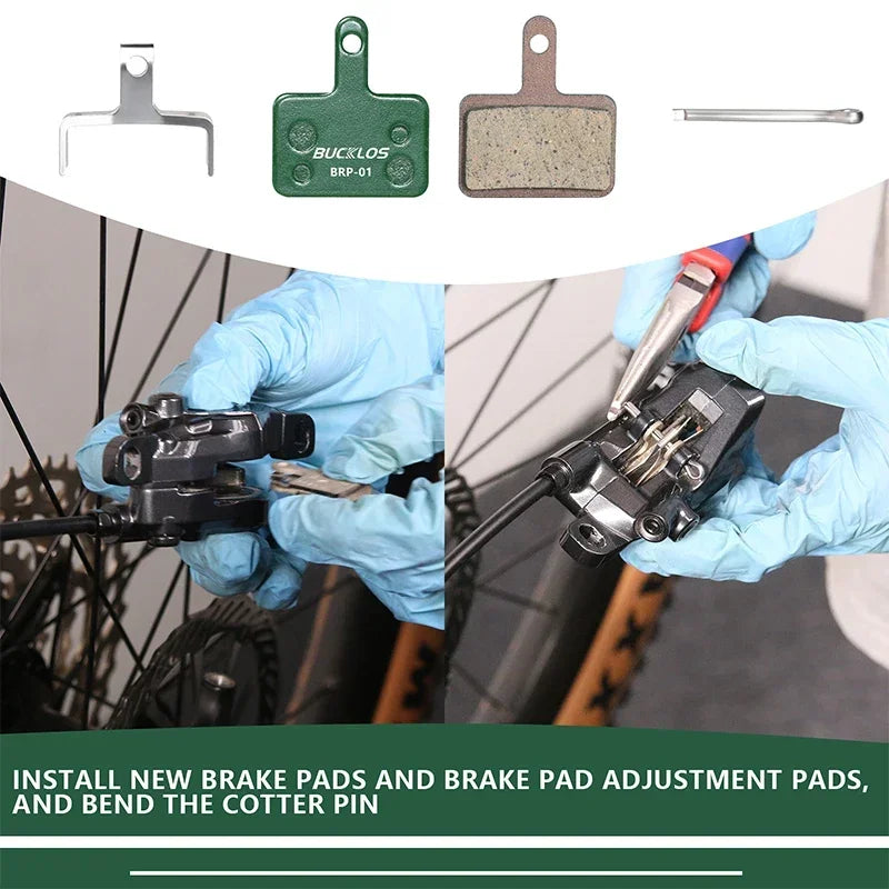 BUCKLOS MTB Bicycle Disc Brake Pads for Shimano B01S B03S B05S MT200 XOD E-bike Ceramic Bike Hydraulic Disc Brake Cycling Parts