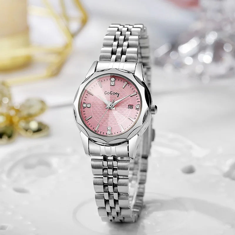 Fashion Elegant Women's Wristwatch High Quality Luxury Watch Women Original Steel Casual Quartz Ladies Watch Relógio Feminino
