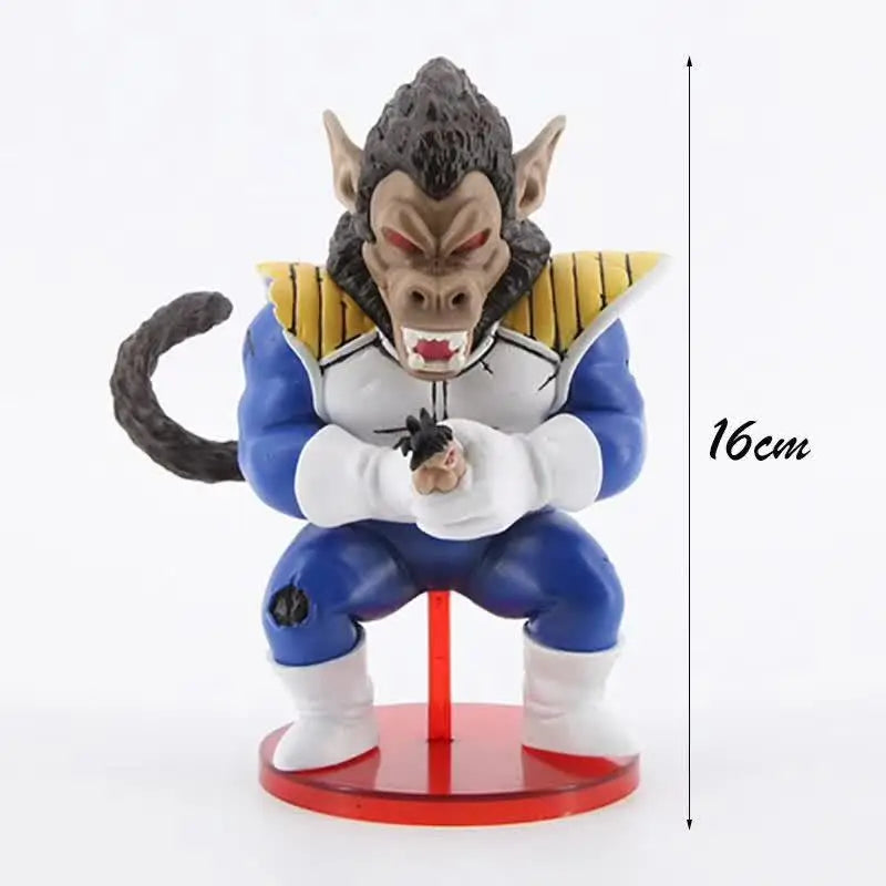 40CM Dragon Ball Great Ape Vegeta Figure Ozaru Golden Broly Ape Gorilla Action Figures Collection Model Toys for Children Gifts