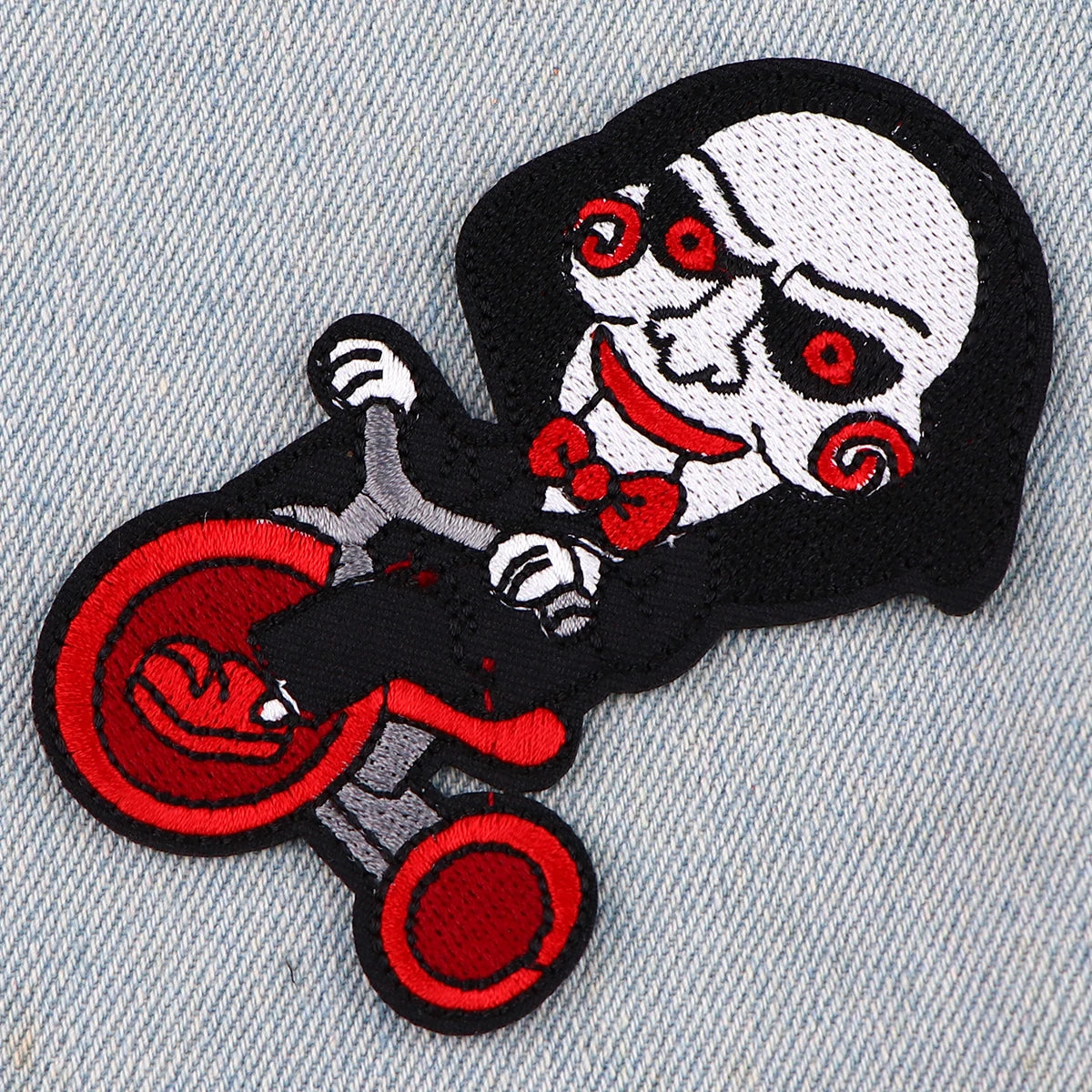 Horror Things Embroidery Patches For Clothing Patches For Clothes Halloween DIY Iron on Patch On Clothes Stickers
