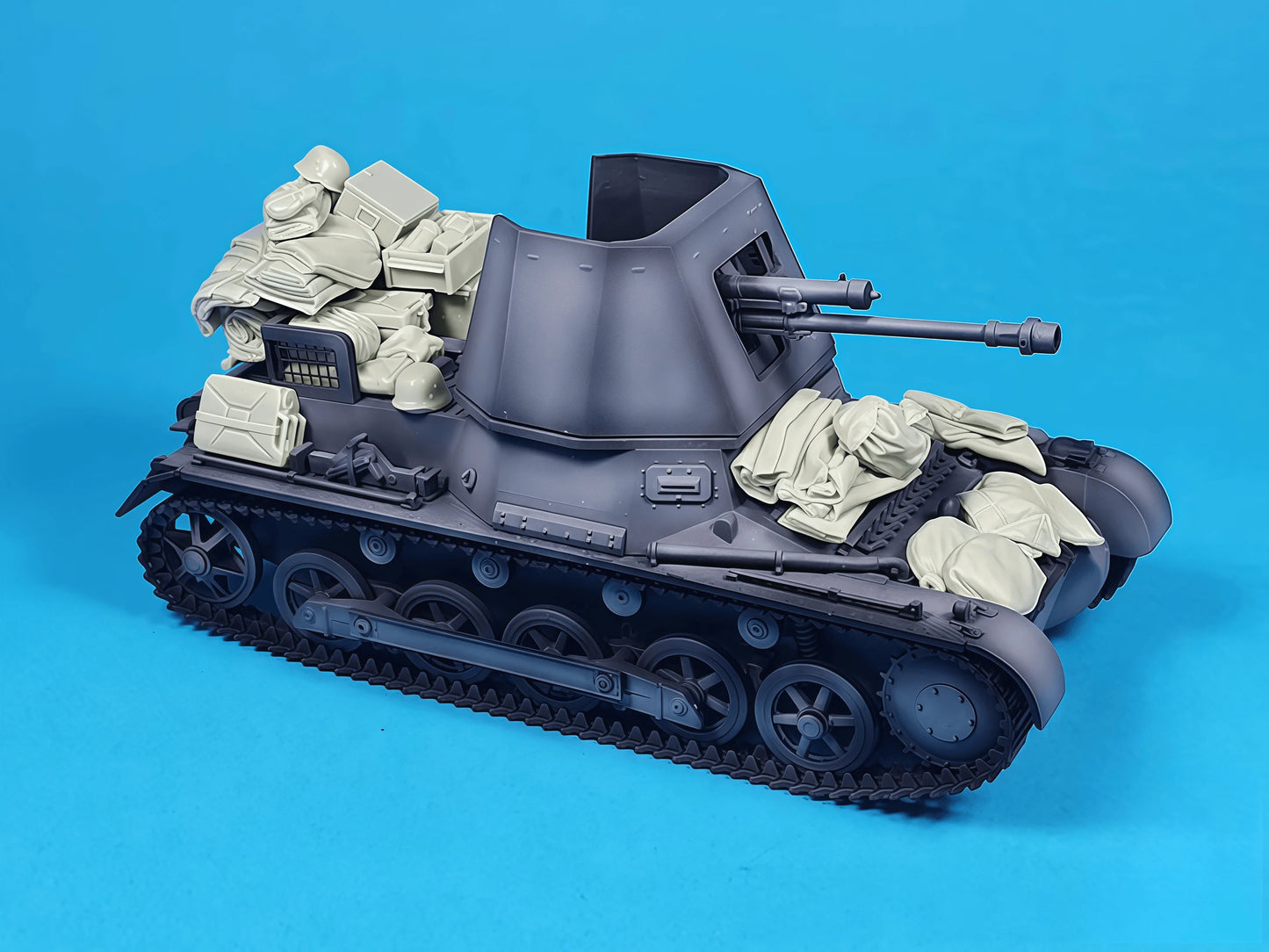 1/35 Casting Resin Model Assembly Kit, GK, Resin Tank Pile Up Model, Unpainted