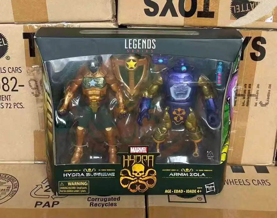 Original Hasbro Marvel Legends Series HYDRA SUPREME & ARNIM ZOLA Action Toy Figure Model Collection