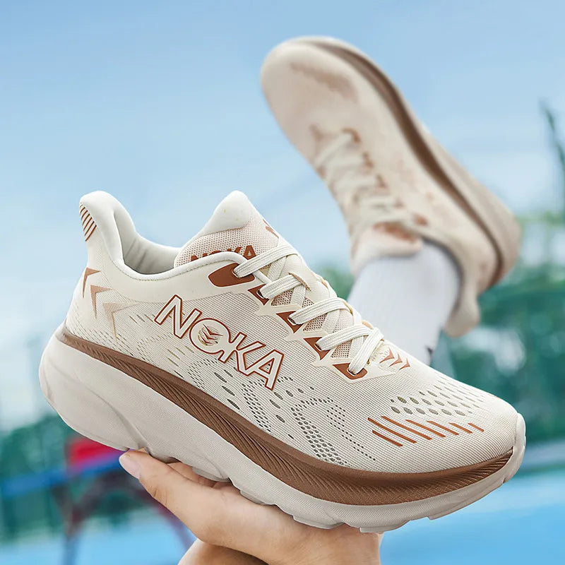 Running Shoes Men High Quality Marathon Sneakers Athletic Casual Shoes Comfortable Lightweigh Tennis Shoes Wear-resistant Sports