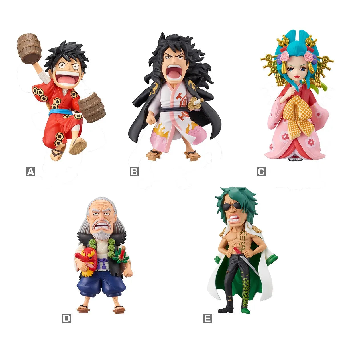 Special OfferIn Stock 100% Original Bandai Banpresto One Piece Wcf Wano Country Animation Peripherals Mol Garage Gift Collectibl