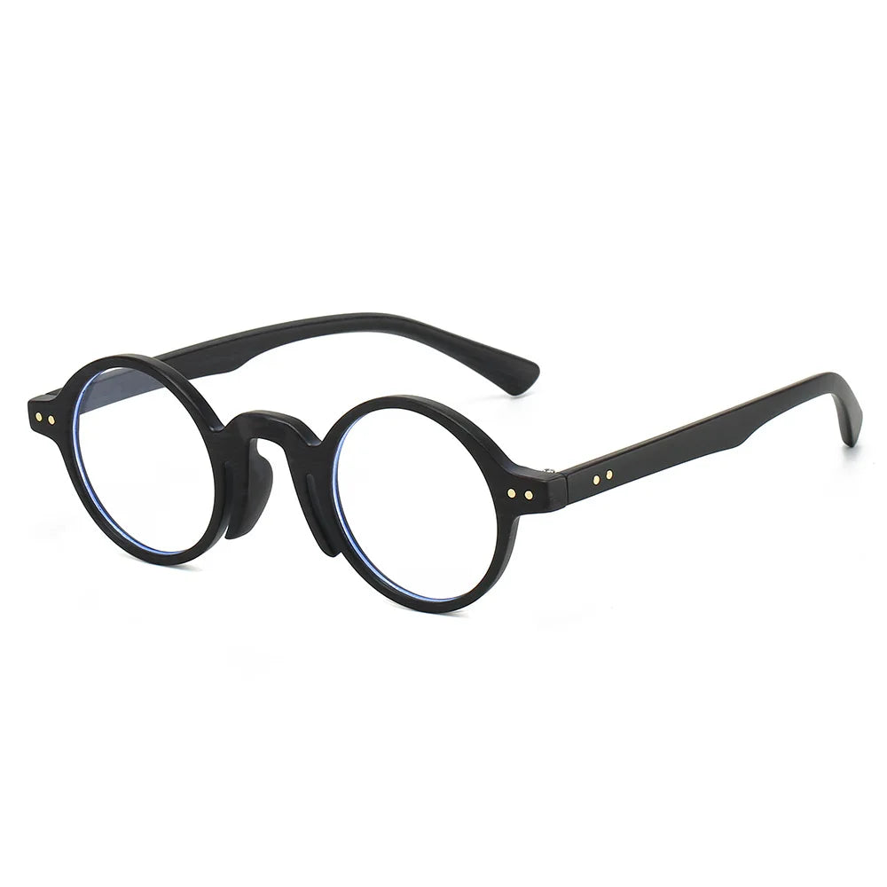 JNPCXI New Retro Fashion Small Frame Round Women Sunglasses Luxury Rivet Casual Men Sun Glasses UV400