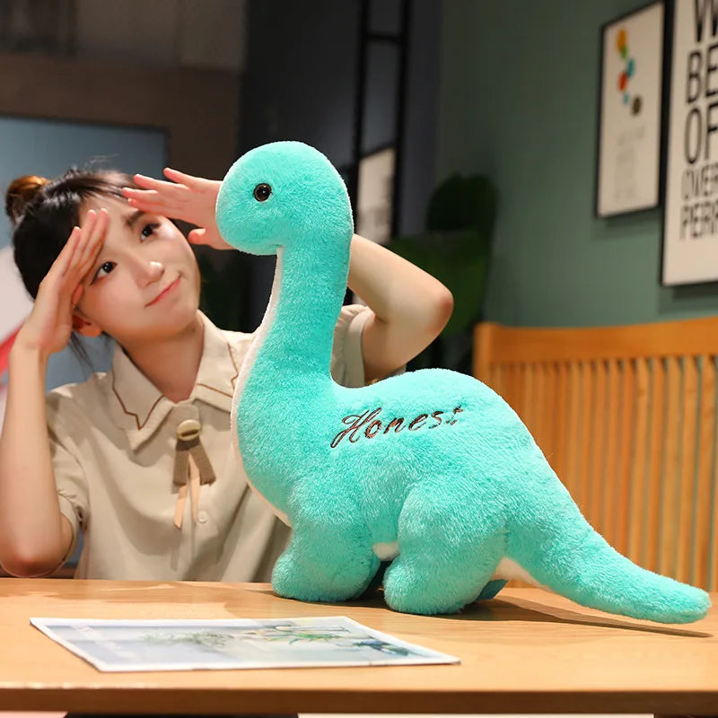Cartoon Simulation Dinosaur Plush Toy Tyrannosaurus Rex Stuffed Soft Triceratops Cute Doll Toys for Kids Boys Girls Babys Gifts