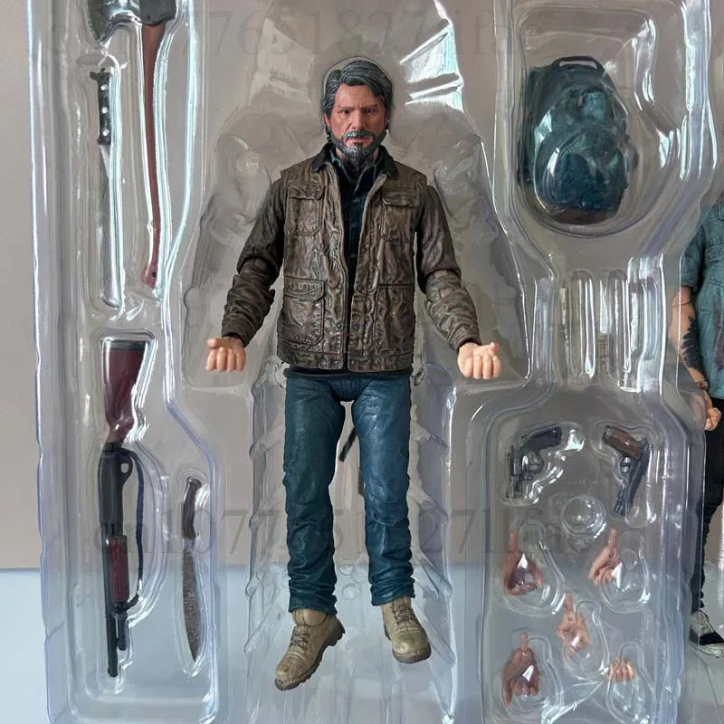 18cm 7in 2pcs NECA Figure the Last of Us Part 2 Joel Ellie w/ Bow Action Figures
