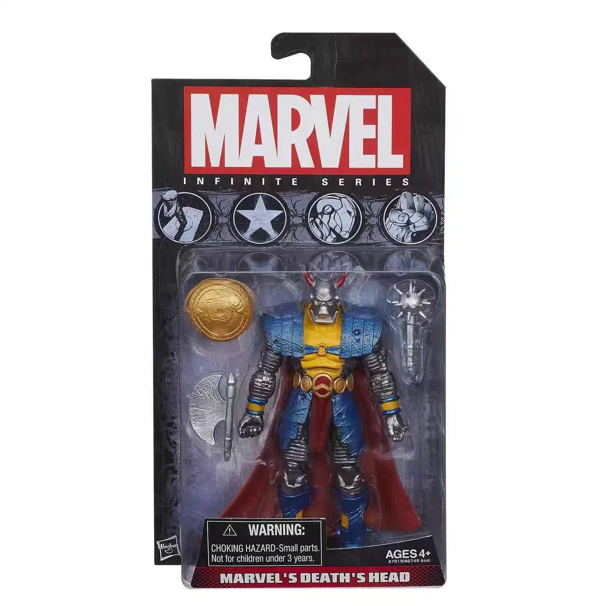 Original Hasbro Marvel INFINITE Series THOR/BETA RAY BILL/DEATH'SHEAD/WHIRL WIND/YELLOWJACKET /WASP/GRIM REAPER Anime Figure Toy