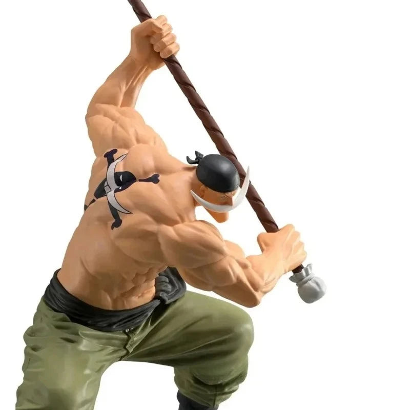【IN STOCK】Original Banpresto One Piece Edward Newgate Whitebeard Battle Style 18cm Figure PVC Collectible Model Toy Gift