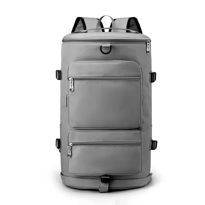 Outdoor Travel Waterproof Backpack Single Shoulder Swiming Pack Big Capacity Travel Bag Casual Fitness Backpacks With Shoe Barn