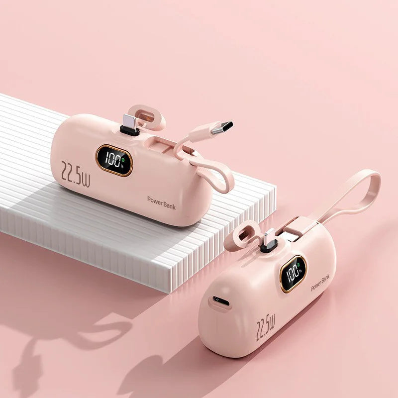 Portable 30000mAh Power Bank Mobile Mini External Battery Fast Charging Type-C