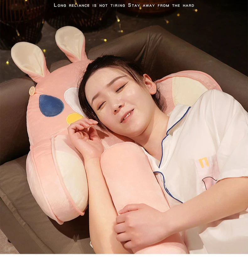 Bedhead Backrest Pillow Sofa Cushion Reading Pillow Pregnant Woman Waist Protect