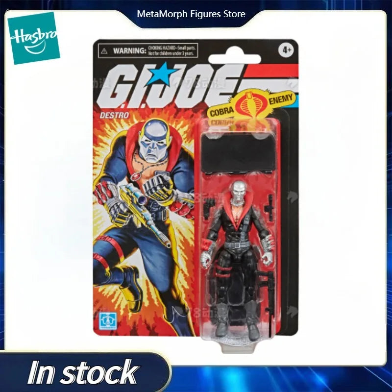 Original Hasbro G.I. Joe Classified Series DESTRO Action Toys Figure Models Collection