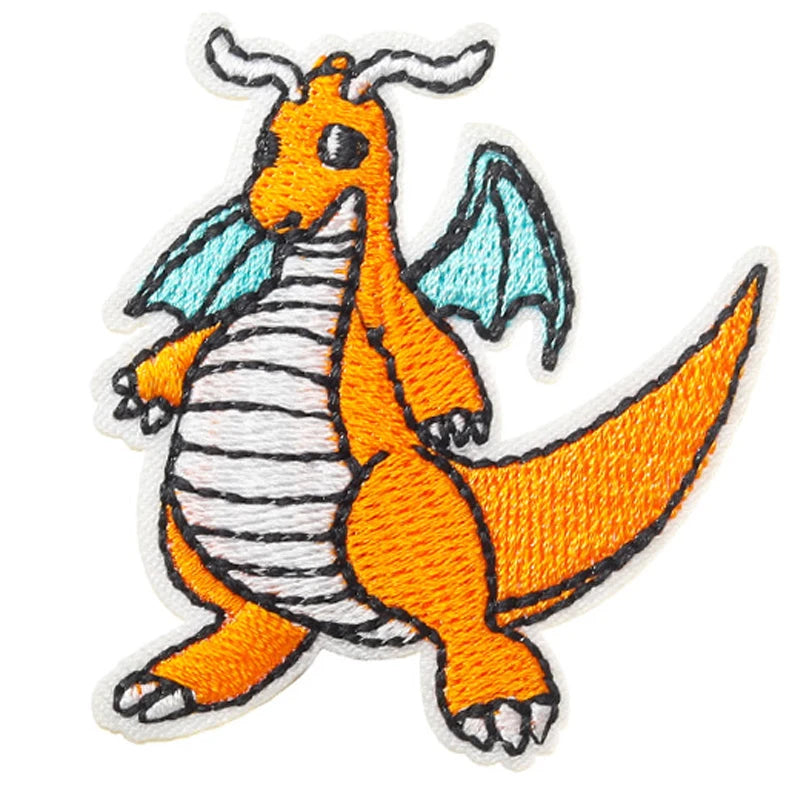 Cute Things Patch Cartoon Anime Embroidered Patches For Clothing DIY Iron on Patches For Clothes Game Patch Stickers