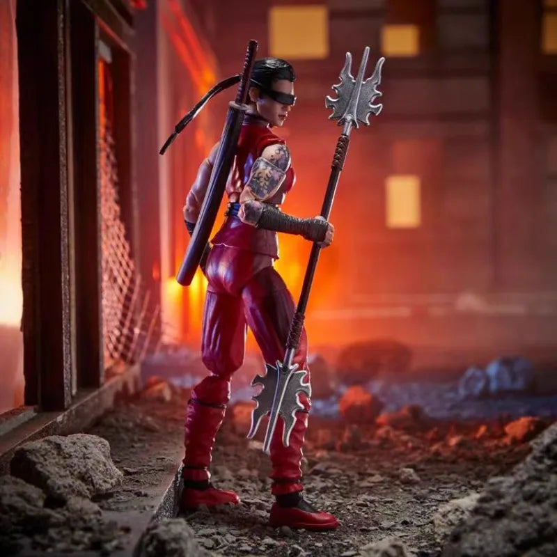 Original Hasbro G.I. Joe GI Joe Classfied Series 124 Kim "Jinx" Arashikage Action Figure Collection Toys Ornaments