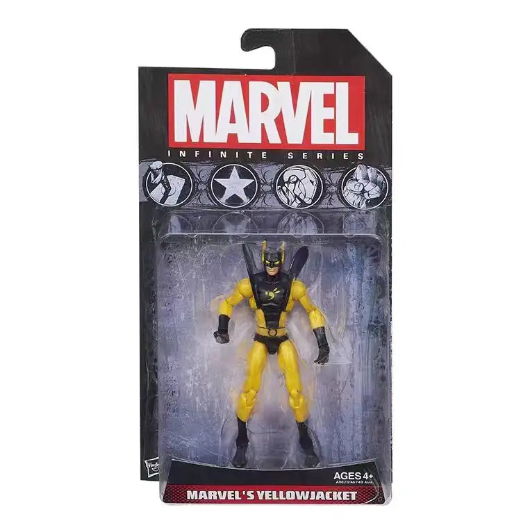 Original Hasbro Marvel INFINITE Series THOR/BETA RAY BILL/DEATH'SHEAD/WHIRL WIND/YELLOWJACKET /WASP/GRIM REAPER Anime Figure Toy