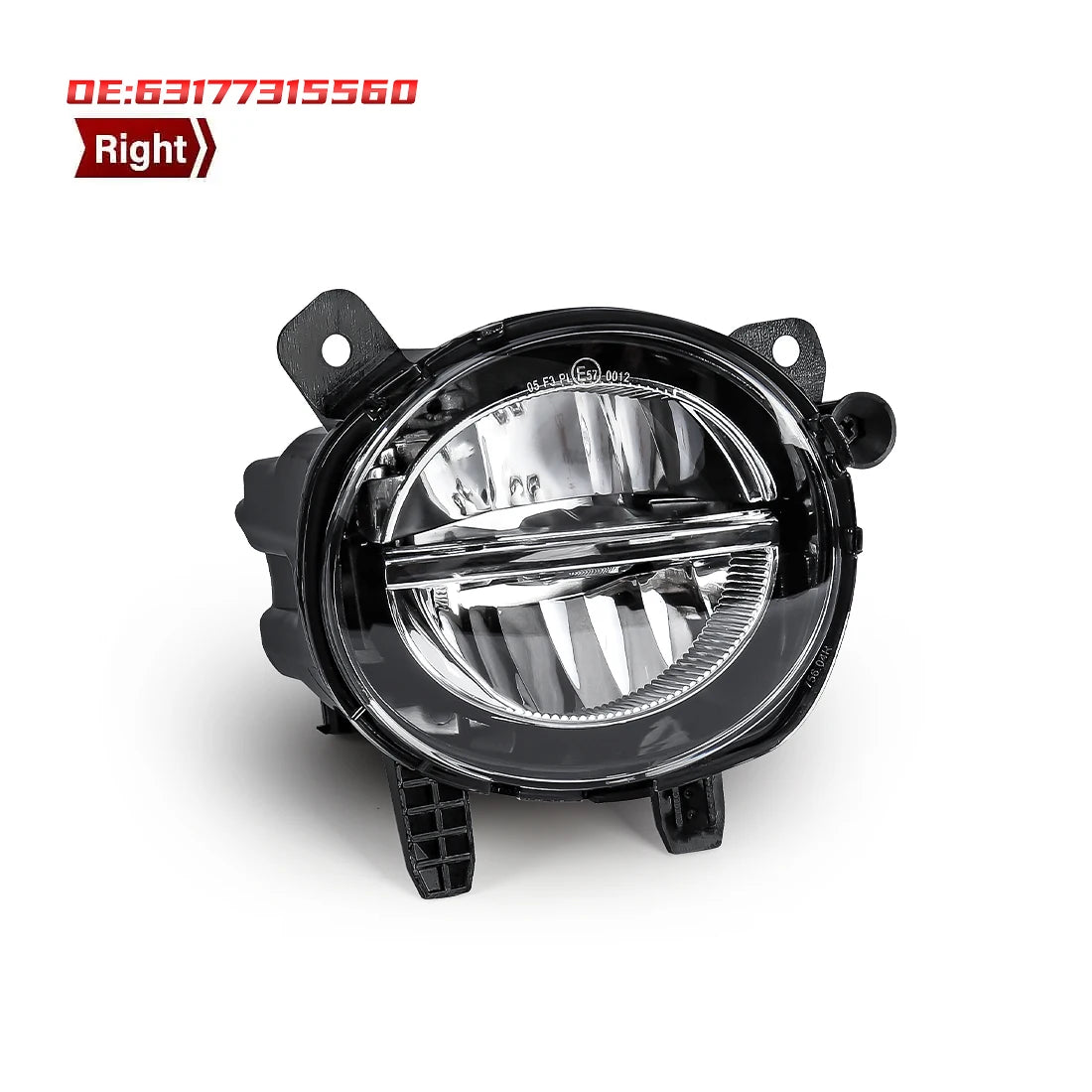 63177315559 63177315560 For BMW F20 F21 F22 F23 F30 F31 F32 F34 GT F35 LCI Fog Lamp LED Car Front Bumper Driving Lights DRL 12V