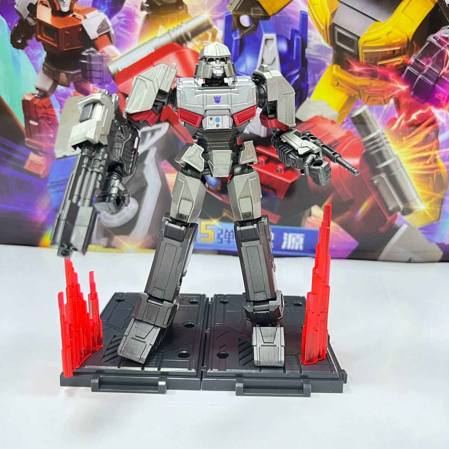 Movie Transformers One Toys LED Optimus Prime Starscream Megatron Action Figures