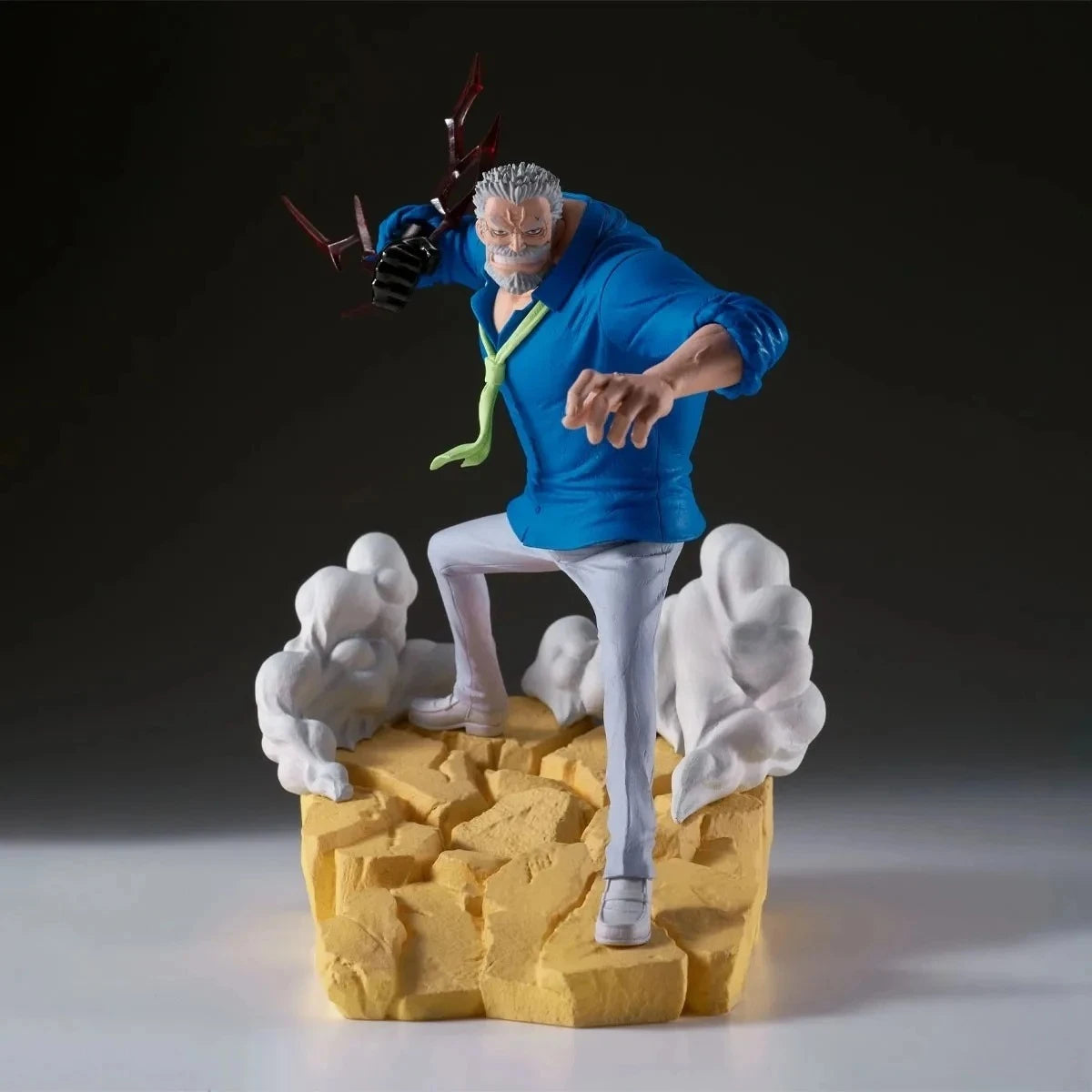 【IN STOCK】Original Banpresto Senkouzekkei One Piece Monkey D. Garp 14cm Figure PVC Collectible Model Toy Gift