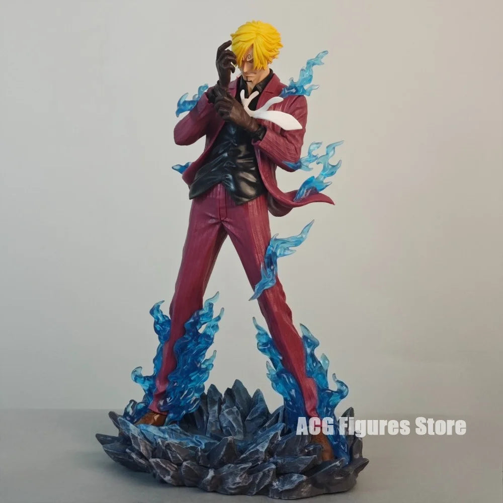 Special Offer25cm/9.84in Anime ONE PIECE Figure Sanji Action Figures Pvc Statue Desktop Ornamen Collection Mol Toys GiftsFigure