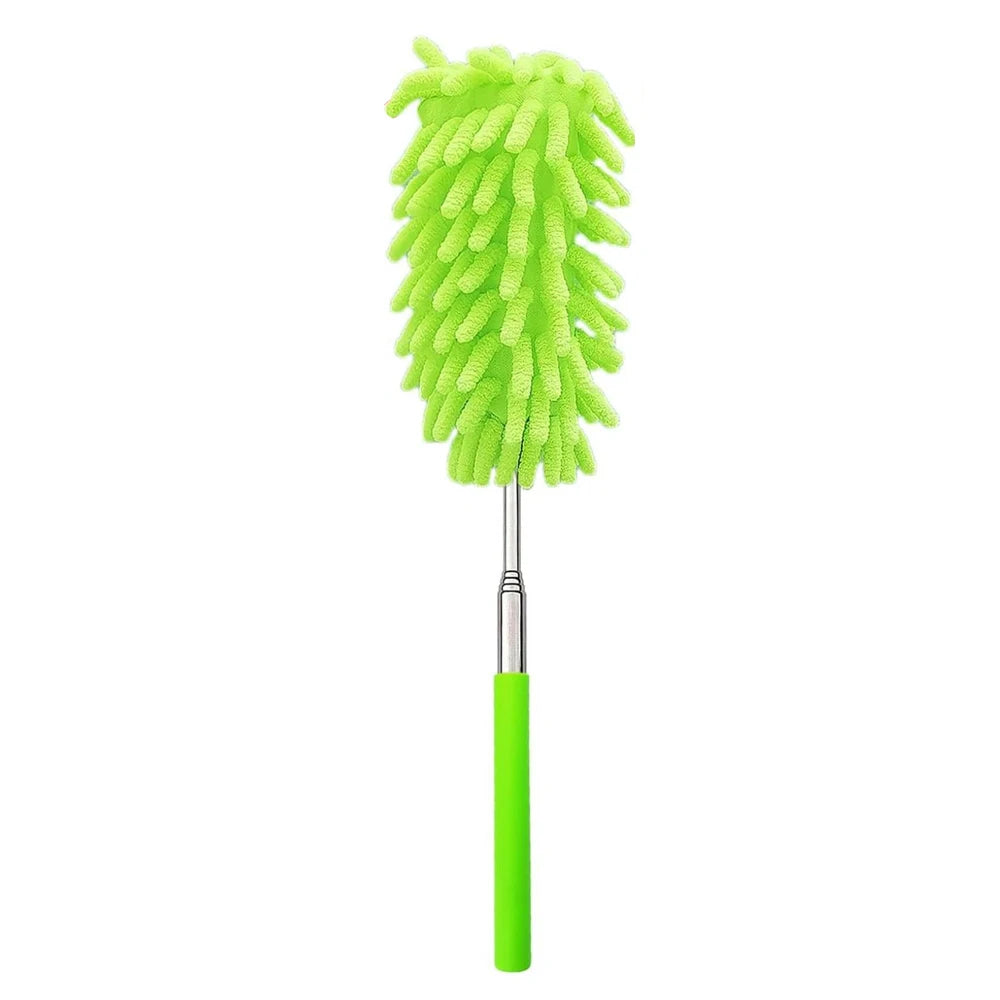 Extendable and Washable Microfibre Feather Duster, Reachable Microfibre Cleaning Tool, Small Dusters for Cleaning