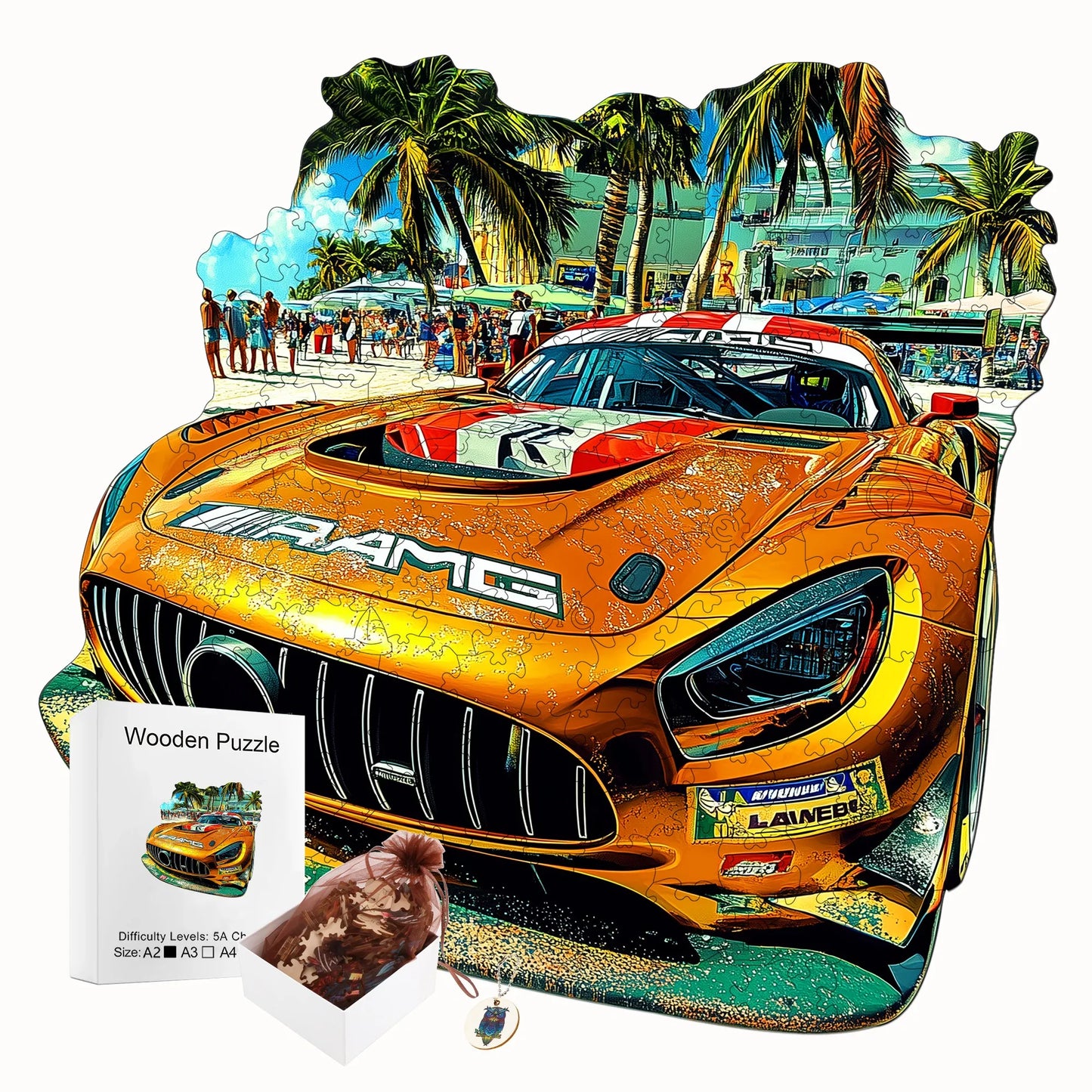 Speed and Challenges Wooden Jigsaw Puzzle Wooden Home Decor Christmas and Halloween Gift Toy For Teen And Kid