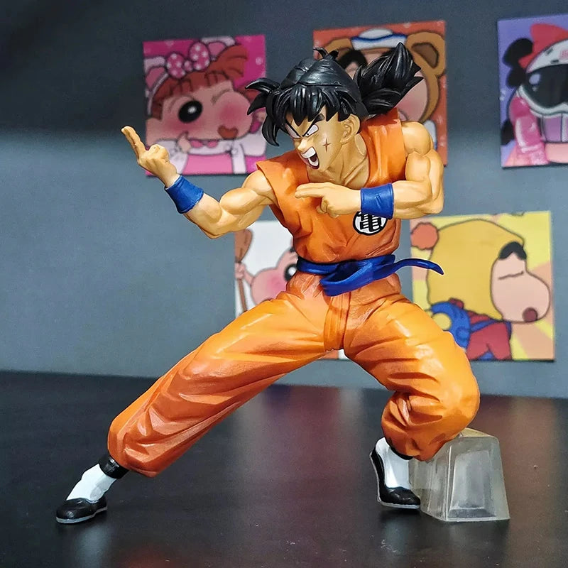 Anime Dragon Ball Action Figures PUARU Yamcha Wolf Fang Fist PVC Collection