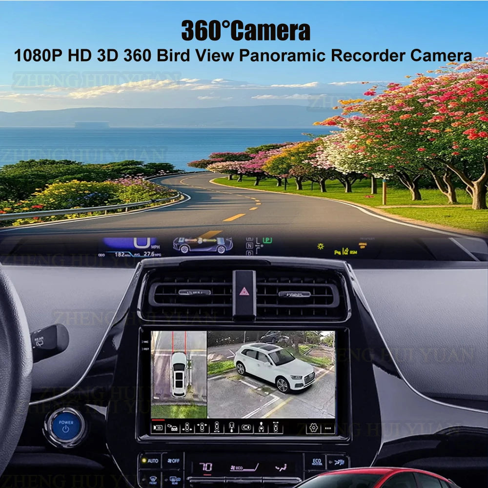 Android 15 Car Radio For Toyota Prius XW50 2015 - 2020 AI Voice Wireless Carplay Multimedia Video Player Navigation GPS Stereo