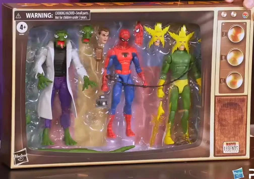【Pre Sale】Original Hasbro Marvel Legends Series Spider-Man/Electro-Lizard Man Action Toy Figure Collection Model