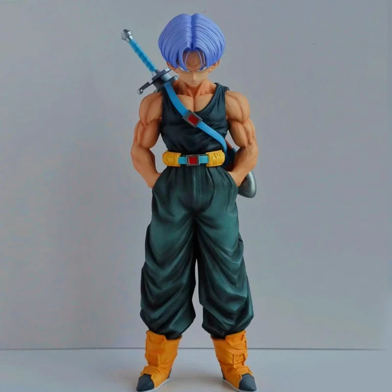 24cm Anime Dragon Ball Gohan krillin Vegeta Trunks PVC Action Figure Collection